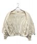 juemi (ジュエミ) Rhombus Pleated Cardigan アイボリー サイズ:Free：7000円