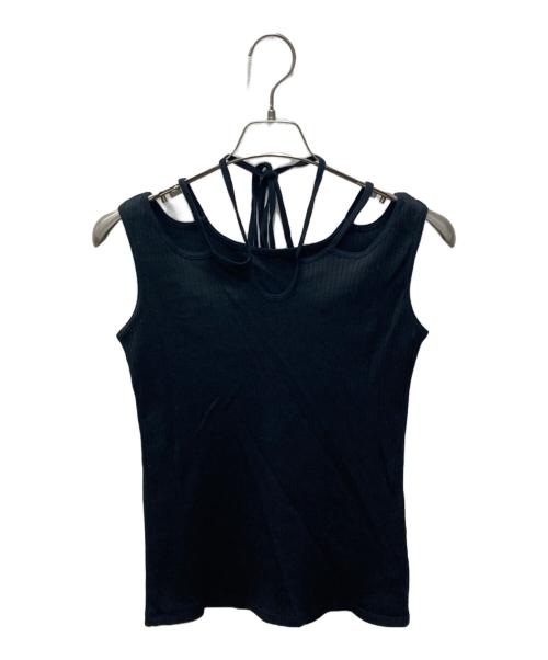 MURRAL（ミューラル）MURRAL (ミューラル) ivy tank ブラックの古着・服飾アイテム