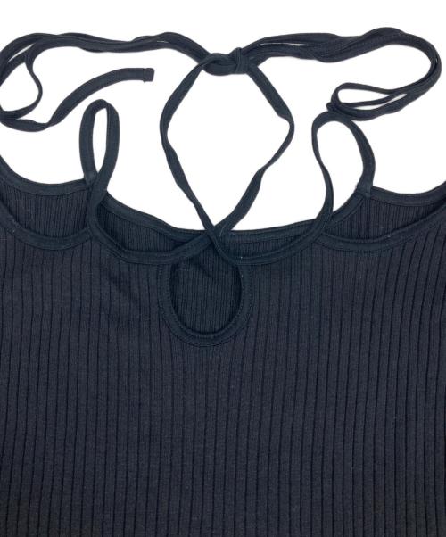 MURRAL（ミューラル）MURRAL (ミューラル) ivy tank ブラックの古着・服飾アイテム