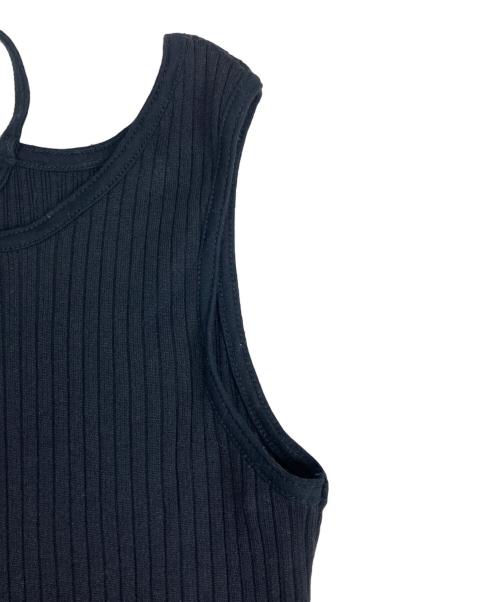 MURRAL（ミューラル）MURRAL (ミューラル) ivy tank ブラックの古着・服飾アイテム