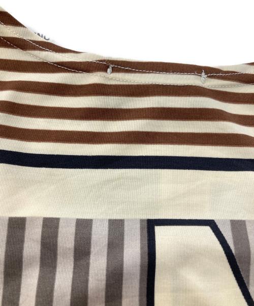 FENDI（フェンディ）FENDI (フェンディ) オールド総柄カットソー ベージュ サイズ:44の古着・服飾アイテム
