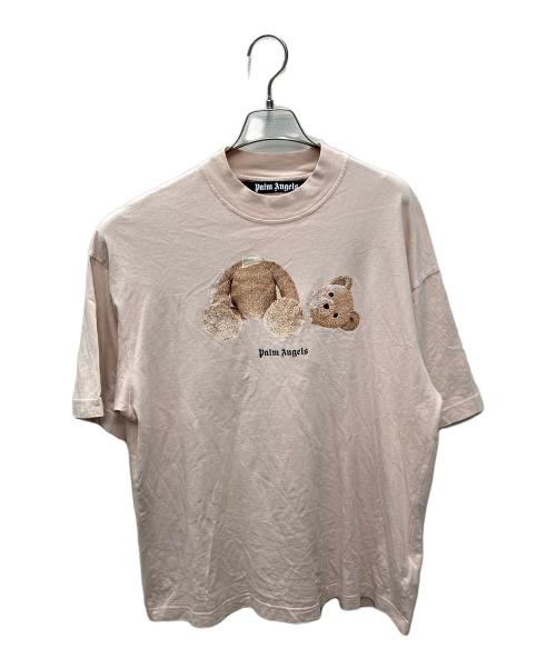 Palm Angels（パーム エンジェルス）Palm Angels (パーム エンジェルス) TEDDY KILL THE BEAR TEE ピンク サイズ:XSの古着・服飾アイテム