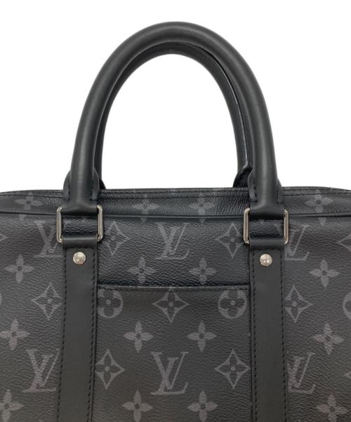 LOUIS VUITTON（ルイ ヴィトン）LOUIS VUITTON (ルイ ヴィトン) ポルト ドキュマン・ヴォワヤージュ ブラックの古着・服飾アイテム