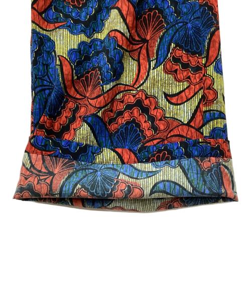 JOURNAL STANDARD relume（ジャーナルスタンダード レリューム）JOURNAL STANDARD relume (ジャーナルスタンダード レリューム) アフリカンプリントパンツ ブルー×レッド サイズ:FREEの古着・服飾アイテム