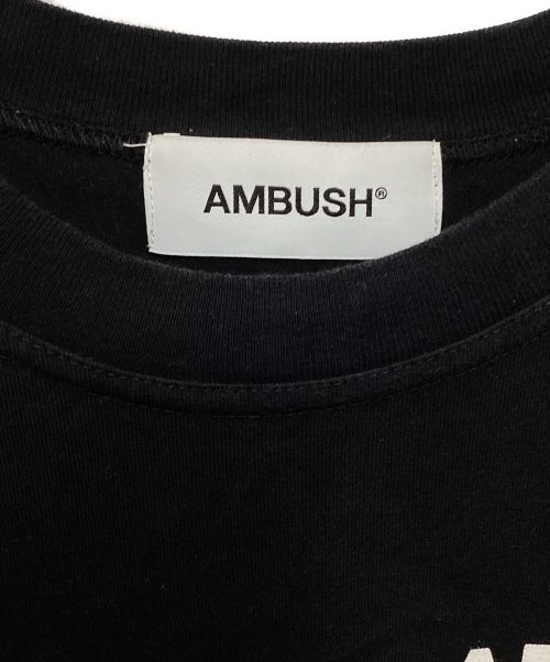 AMBUSH（アンブッシュ）AMBUSH (アンブッシュ) amazon (アマゾン) Amazon Fashion Meets T-Shirt ブラック サイズ:3の古着・服飾アイテム