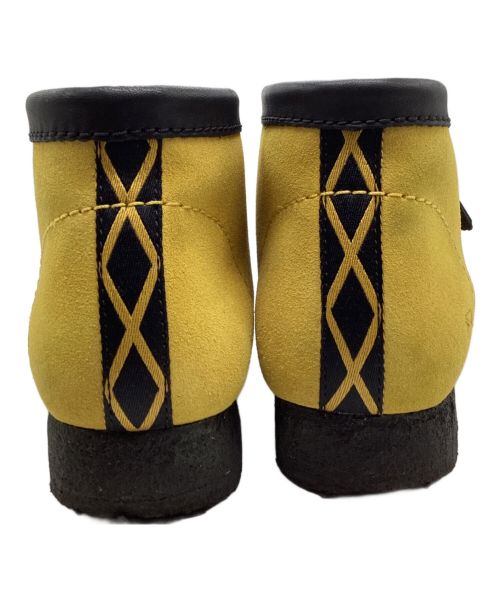 CLARKS ORIGINALS（クラークス オリジナルズ）CLARKS ORIGINALS (クラークス オリジナルズ) JAMAICA BEE WALLABEE BOOT SUEDE イエロー×ブラック サイズ:91\2の古着・服飾アイテム