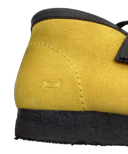CLARKS ORIGINALS（クラークス オリジナルズ）CLARKS ORIGINALS (クラークス オリジナルズ) JAMAICA BEE WALLABEE BOOT SUEDE イエロー×ブラック サイズ:91\2の古着・服飾アイテム