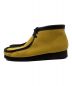 CLARKS ORIGINALS (クラークス オリジナルズ) JAMAICA BEE WALLABEE BOOT SUEDE イエロー×ブラック サイズ:91\2：11000円