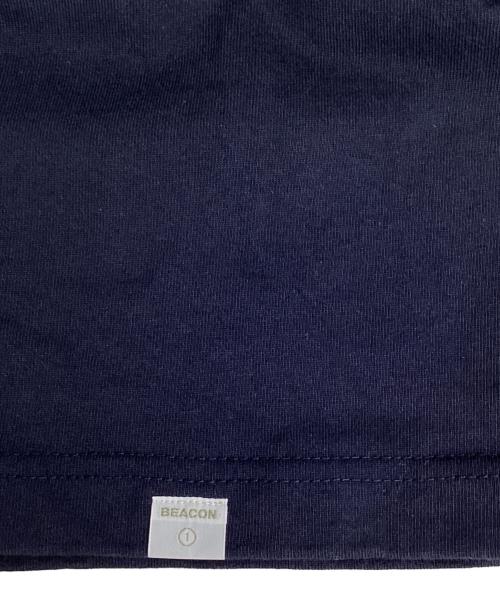 kolor/BEACON（カラービーコン）kolor/BEACON (カラービーコン) 半袖Tシャツ ネイビー サイズ:1の古着・服飾アイテム