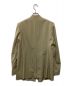 Ujoh (ウジョー) ノーカラージャケット カーキ サイズ:2：4500円