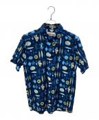 patalohaパタロハ）の古着「Malihini Pataloha Shirt」｜ネイビー