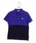 MONCLER（モンクレール）の古着「ポロシャツ」｜ブルー×ネイビー