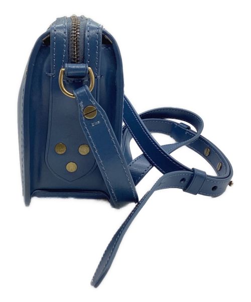 POLO RALPH LAUREN（ポロ・ラルフローレン）POLO RALPH LAUREN (ポロ・ラルフローレン) ショルダーバッグ ブルーの古着・服飾アイテム