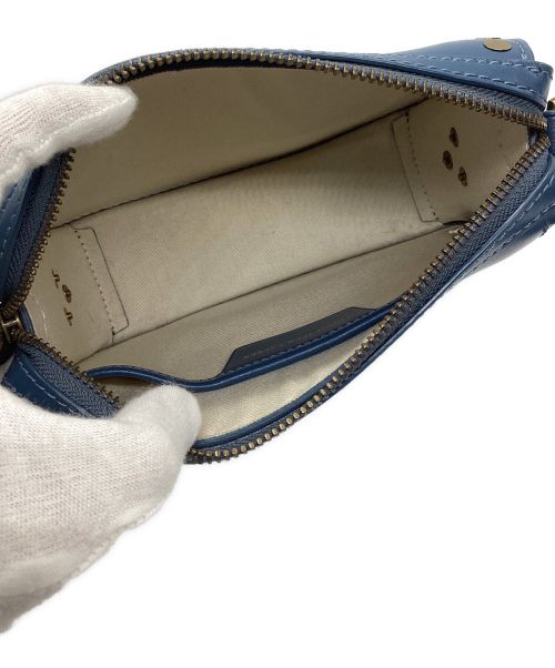 POLO RALPH LAUREN（ポロ・ラルフローレン）POLO RALPH LAUREN (ポロ・ラルフローレン) ショルダーバッグ ブルーの古着・服飾アイテム