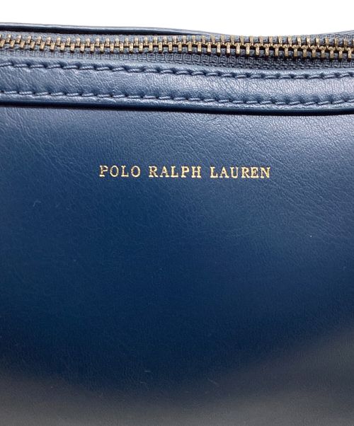 POLO RALPH LAUREN（ポロ・ラルフローレン）POLO RALPH LAUREN (ポロ・ラルフローレン) ショルダーバッグ ブルーの古着・服飾アイテム