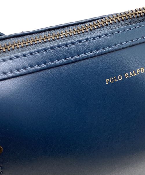 POLO RALPH LAUREN（ポロ・ラルフローレン）POLO RALPH LAUREN (ポロ・ラルフローレン) ショルダーバッグ ブルーの古着・服飾アイテム