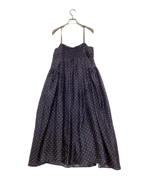 Mila Owen（ミラオーウェン）Mila Owen (ミラオーウェン) カットレイヤードパネルボリュームワンピース ネイビー サイズ:1の古着・服飾アイテム