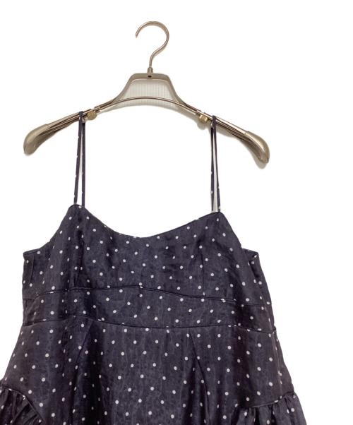 Mila Owen（ミラオーウェン）Mila Owen (ミラオーウェン) カットレイヤードパネルボリュームワンピース ネイビー サイズ:1の古着・服飾アイテム