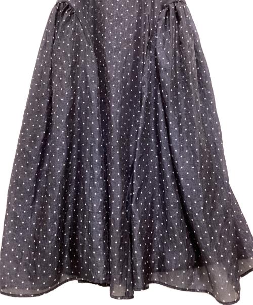 Mila Owen（ミラオーウェン）Mila Owen (ミラオーウェン) カットレイヤードパネルボリュームワンピース ネイビー サイズ:1の古着・服飾アイテム