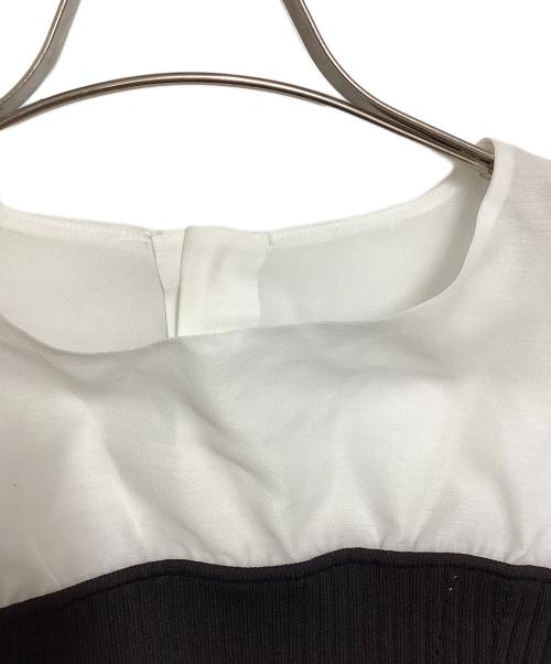 Apuweiser-riche（アプワイザーリッシェ）Apuweiser-riche (アプワイザーリッシェ) ベアビスチェドッキングチュニック ブラック サイズ:2の古着・服飾アイテム