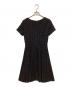 Kate Spade (ケイトスペード) ララビー ドット タイ ウェスト ポンテ ドレス ブラック サイズ:XS：4500円