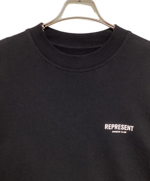 REPRESENT（リプレゼント）REPRESENT (リプレゼント) OWNERS CLUB T-SHIRT ブラック サイズ:Sの古着・服飾アイテム