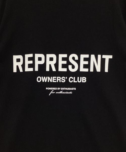 REPRESENT（リプレゼント）REPRESENT (リプレゼント) OWNERS CLUB T-SHIRT ブラック サイズ:Sの古着・服飾アイテム