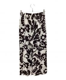 BEAUTY&YOUTH（ビューティーアンドユース）の古着「リネン混パンツ」｜ベージュ×ブラウン