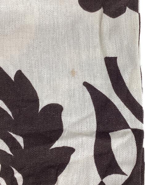 BEAUTY&YOUTH（ビューティーアンドユース）BEAUTY&YOUTH (ビューティーアンドユース) リネン混パンツ ベージュ×ブラウン サイズ:Mの古着・服飾アイテム