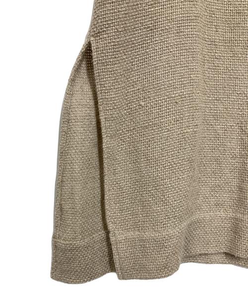 Spick and Span（スピック＆スパン）Spick and Span (スピックアンドスパン) リネンツイードベスト ベージュ サイズ:表記無しの古着・服飾アイテム