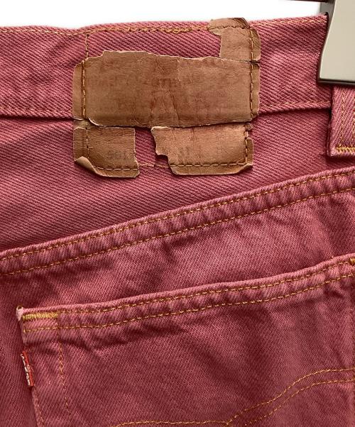 LEVI'S（リーバイス）LEVI'S (リーバイス) 501後染めカラーデニムパンツ レッド サイズ:W31の古着・服飾アイテム