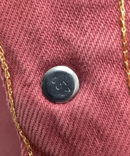 LEVI'S（リーバイス）LEVI'S (リーバイス) 501後染めカラーデニムパンツ レッド サイズ:W31の古着・服飾アイテム