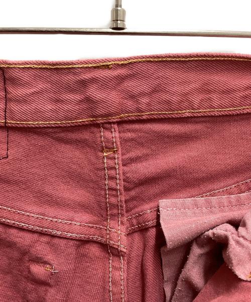 LEVI'S（リーバイス）LEVI'S (リーバイス) 501後染めカラーデニムパンツ レッド サイズ:W31の古着・服飾アイテム