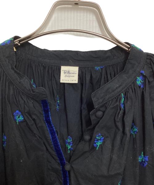 Ron Herman（ロンハーマン）Ron Herman (ロンハーマン) Embroidery FlowerDress ネイビー サイズ:XSの古着・服飾アイテム