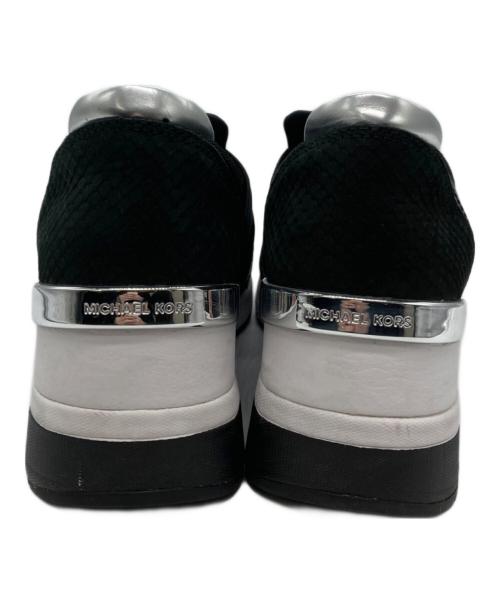 MICHAEL KORS（マイケル・コース）MICHAEL KORS (マイケルコース) インナーヒールスニーカー ブラック サイズ:6Mの古着・服飾アイテム