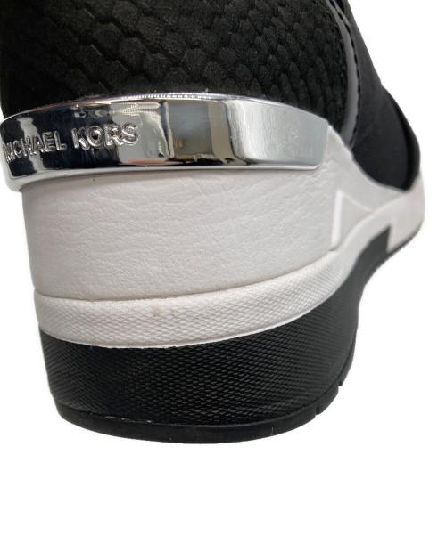 MICHAEL KORS（マイケル・コース）MICHAEL KORS (マイケルコース) インナーヒールスニーカー ブラック サイズ:6Mの古着・服飾アイテム