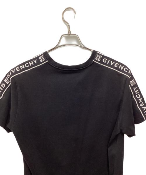 GIVENCHY（ジバンシィ）GIVENCHY (ジバンシィ) 4G Logo-Trim Cotton T-shirt ブラック サイズ:XSの古着・服飾アイテム