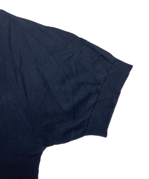 JOHN SMEDLEY（ジョンスメドレー）JOHN SMEDLEY (ジョンスメドレー) ニットポロシャツ ネイビー サイズ:Mの古着・服飾アイテム
