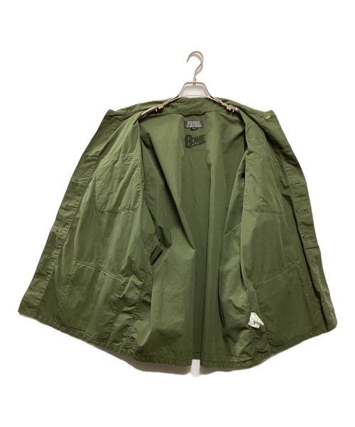 Hysteric Glamour（ヒステリックグラマー）Hysteric Glamour (ヒステリックグラマー) DAVID BOWIE (デビッド・ボウイ) M.D.D.2 ファティーグジャケット グリーン サイズ:XLの古着・服飾アイテム