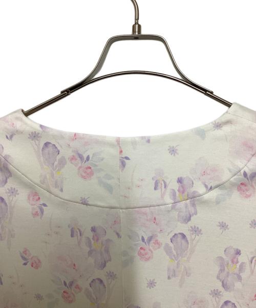 Mame Kurogouchi（マメクロゴウチ）mame kurogouchi (マメクロゴウチ) Floral Printed Cotton Dress ホワイト サイズ:2の古着・服飾アイテム