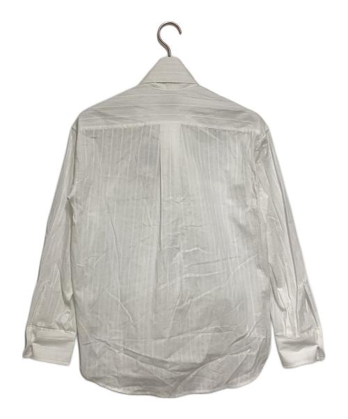 vem.ver（ベムバー）vem.ver (ベムバー) ロングボウタイシャツ ホワイト サイズ:Free 未使用品の古着・服飾アイテム