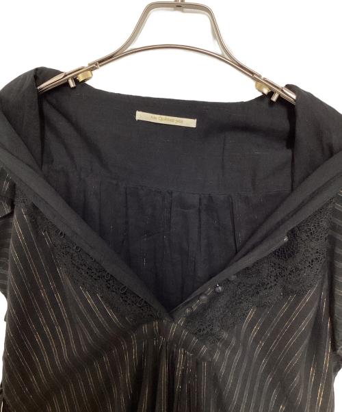 ne quittez pas（ヌキテパ）ne quittez pas (ヌキテパ) ノースリーブワンピース ブラック サイズ:表記無しの古着・服飾アイテム