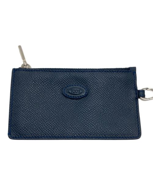 TOD'S（トッズ）TOD'S (トッズ) レザーコインケース ネイビーの古着・服飾アイテム