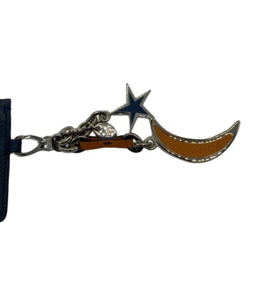 TOD'S（トッズ）TOD'S (トッズ) レザーコインケース ネイビーの古着・服飾アイテム