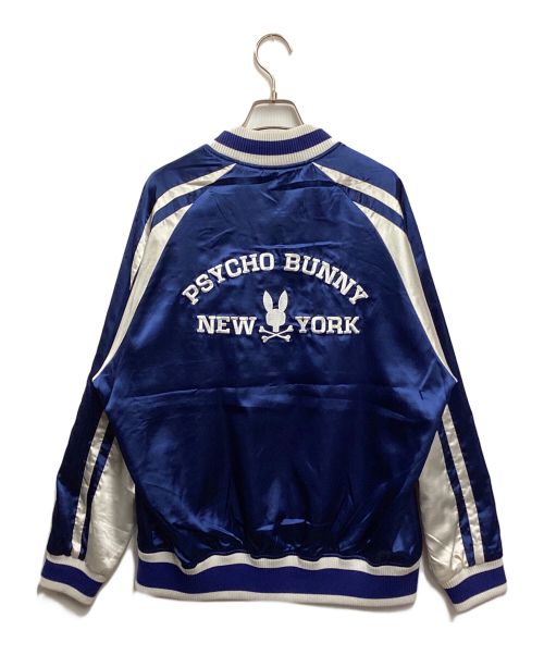 skookum（スクーカム）skookum (スクーカム) Psycho Bunny (サイコ バニー) バニーロゴ スカジャン ネイビー サイズ:Mの古着・服飾アイテム