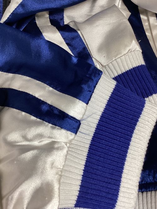 skookum（スクーカム）skookum (スクーカム) Psycho Bunny (サイコ バニー) バニーロゴ スカジャン ネイビー サイズ:Mの古着・服飾アイテム