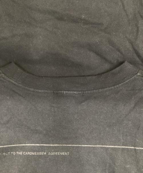 BREATH（ブレス）BREATH (ブレス) BLACK CARD TEE ブラック サイズ:XLの古着・服飾アイテム