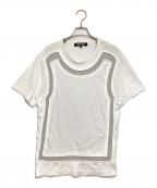 COMME des GARCONS HOMME DEUXコムデギャルソン オム ドゥ）の古着「半袖カットソー」｜ホワイト