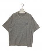 ENNOYエンノイ）の古着「S／S Border T-Shirts」｜グレー
