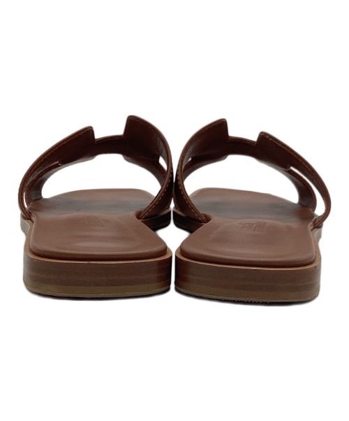 HERMES（エルメス）HERMES (エルメス) Oran ブラウン サイズ:35の古着・服飾アイテム